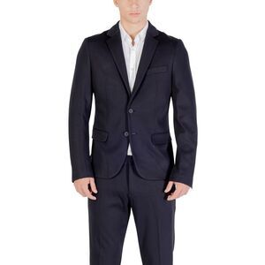 Antony Morato Blue Viscose Men's Blazer